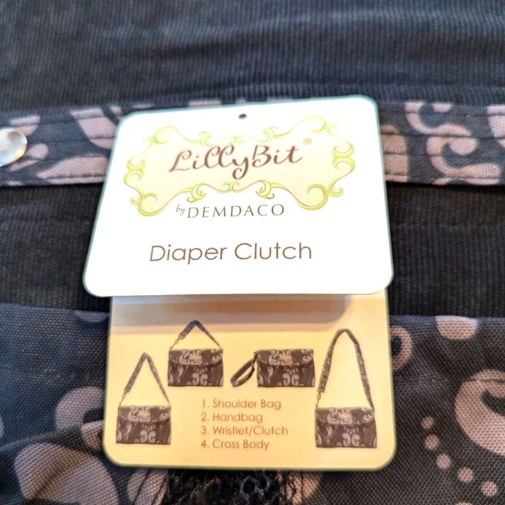 Lilly Bit By Demdaco Diaper Clutch BNWT